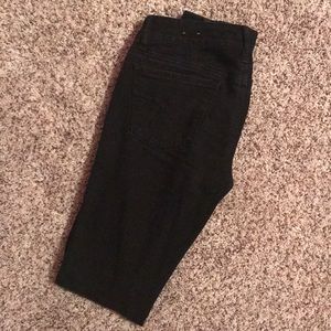Black American Eagle Skinny Jeans